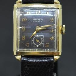 Vintage 10k Gold Filled Gruen Curve X Watch