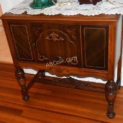 Jacobean Revival Mahogany Server - Ornate