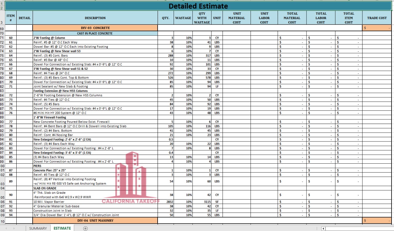 plumbing-estimate-sample