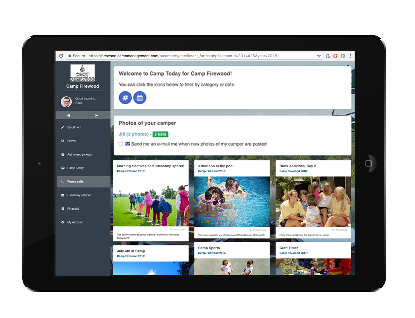 Photo & Video Blog screenshot