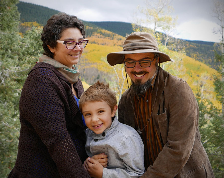 Leah, Benjamin, Canton @ Santa Fe Aspen Vista