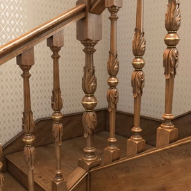 Stair Parts - Solid Wood Round Baluster