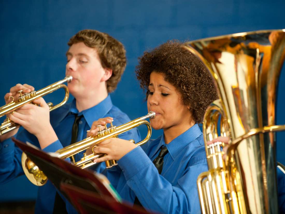How playing in a brass band could give your health a boost
