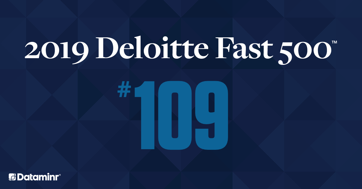 Dataminr Named to Deloitte&rsquo;s 2019 Technology Fast 500&trade;