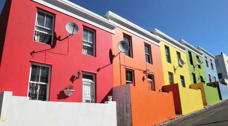 カラフルな「ボ・カープ」訪問！３回目にしてやっと晴れた☆令和初日 in ケープタウン