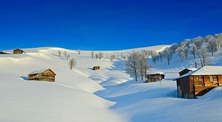 თოვლი, თხილამურები და ზამთრის ზღაპრული თავგადასავალი აჭარის მთებში