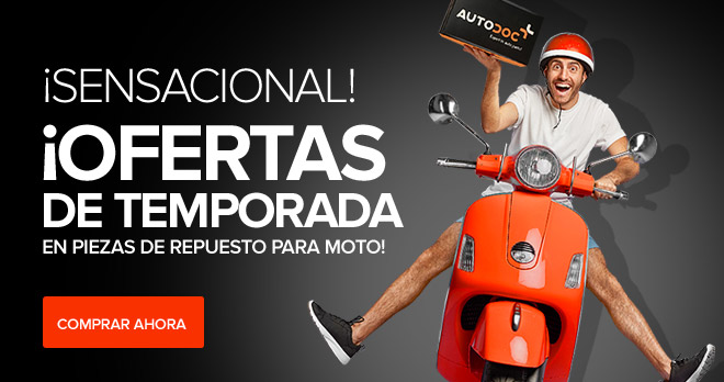 &iexcl;Sensacional! &iexcl;Ofertas de temporada en piezas de recambio para moto!