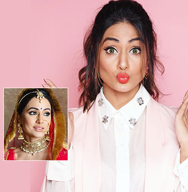 Raanjhana Hina Khan bridal look