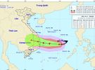Bão số 6 tiến vào đất liền các tỉnh Trung Bộ, gió giật cấp 12