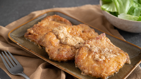 Fettine di lonza al latte