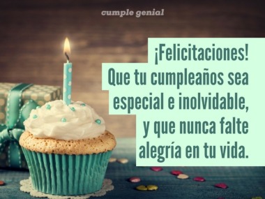 Que tu cumplea&ntilde;os sea especial e inolvidable
