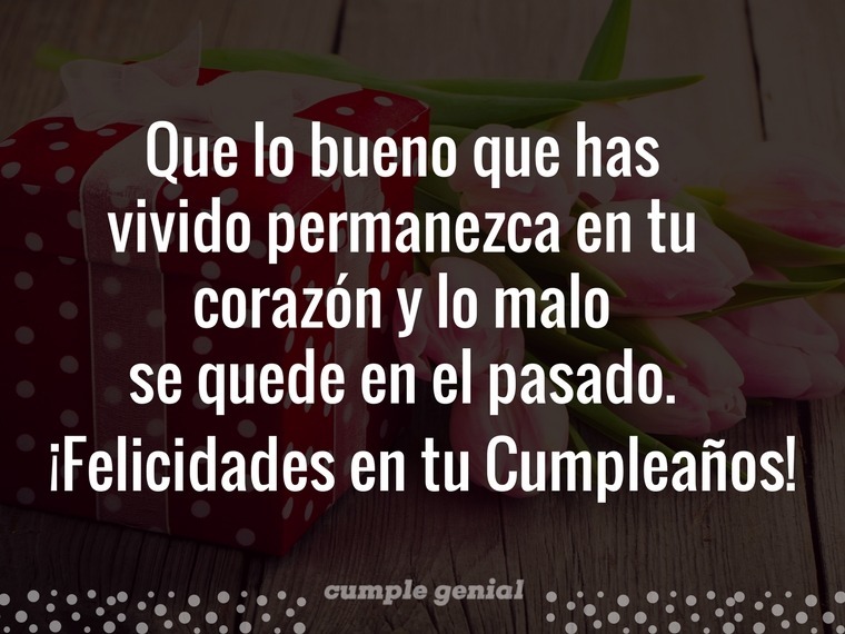 Felicidades en tu cumplea&ntilde;os