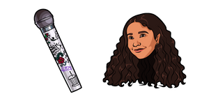 Julie and the Phantoms Julie and Microphone Cursor