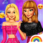 BFFs Black And Pink Fashionista