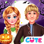 Royal Couple Halloween Party