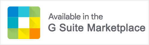 Available in the G Suite Marketplace