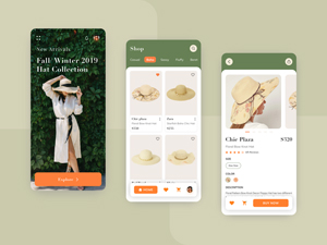 Fashion App Concept &ndash; Free Sketch