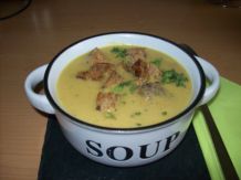 Pikante Kartoffelsuppe