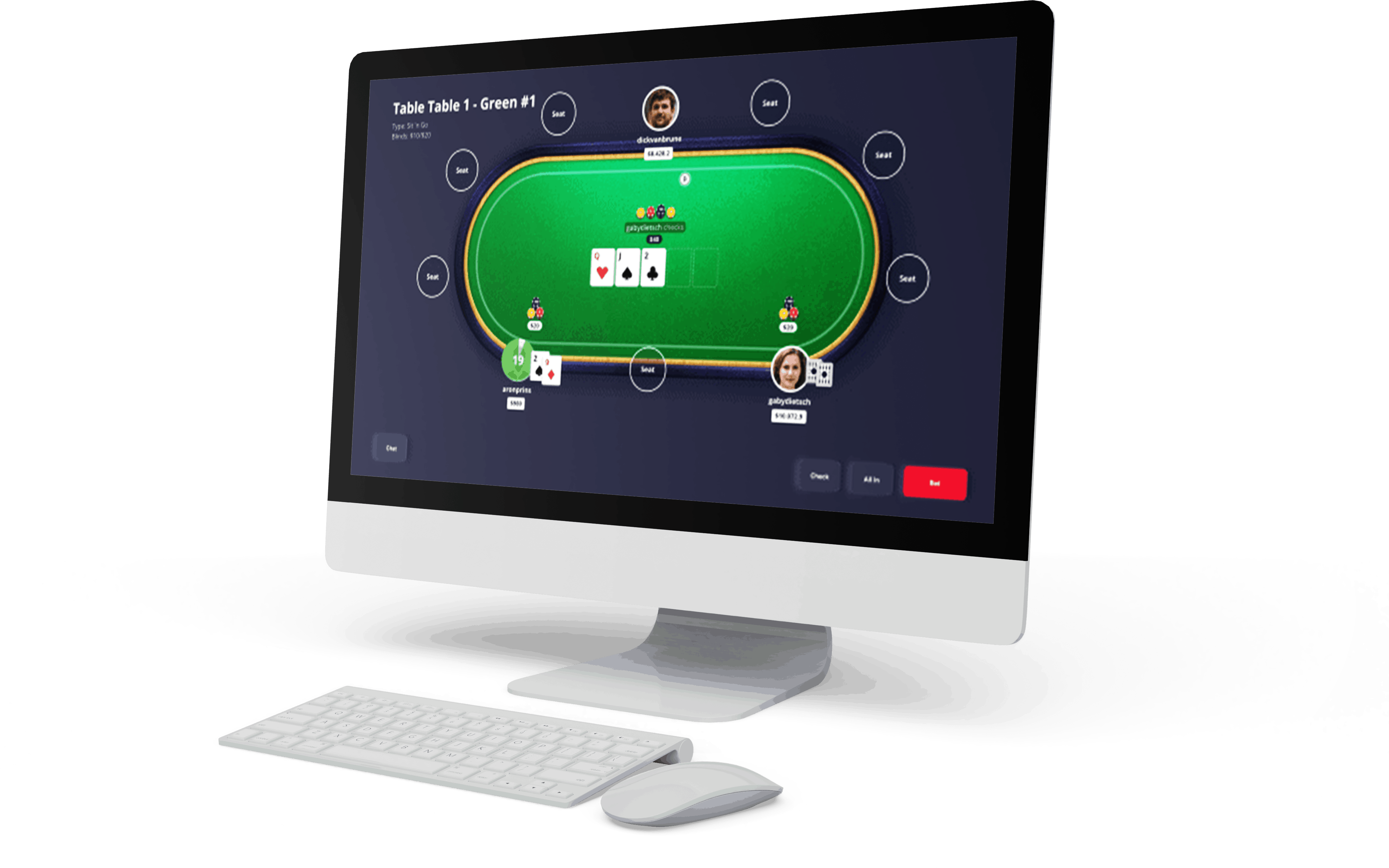 Orange Table Template