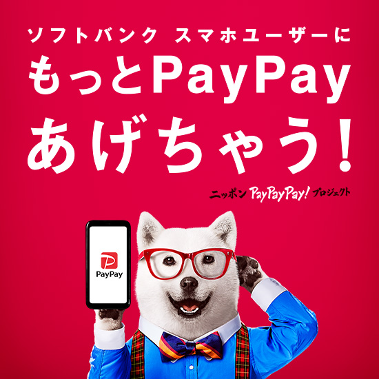 ソフトバンク スマホユーザーに もっとPayPayあげちゃう！ ニッポンPayPayPay！プロジェクト