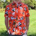 Natty Boh Baseball (Orange) / Hawaiian Shirt Product Image