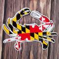 Maryland Flag Crab  / Aluminum Sign Product Image