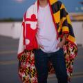 Maryland Flag / 50in x 59in Blanket Product Image