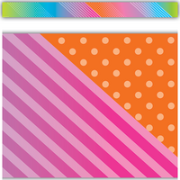 Colorful Vibes Straight Border Trim