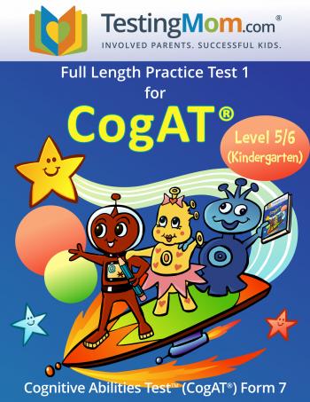 CogAT Pre-K-Kindergarten Practice Test
