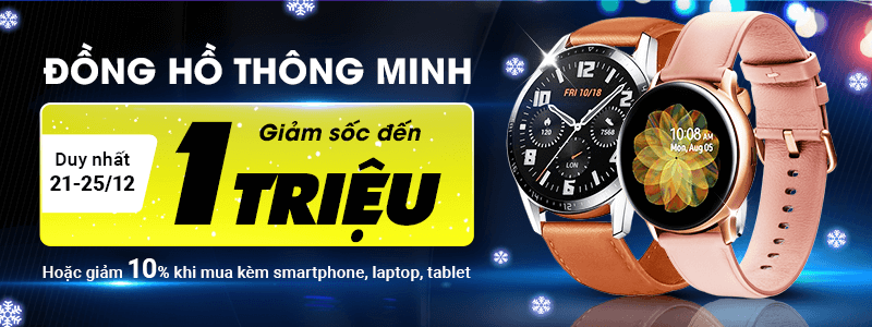 Đồng Hồ Th&ocirc;ng Minh[break]Giảm Đến 1 Triệu