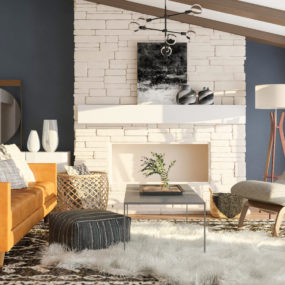 Fresh Feminine Farmhouse Living Room Ideas