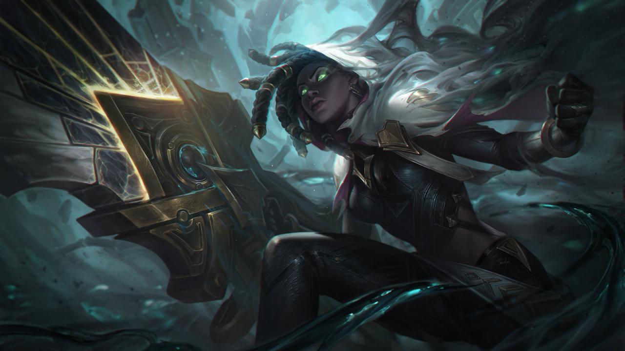 Senna&rsquo;s base splash art