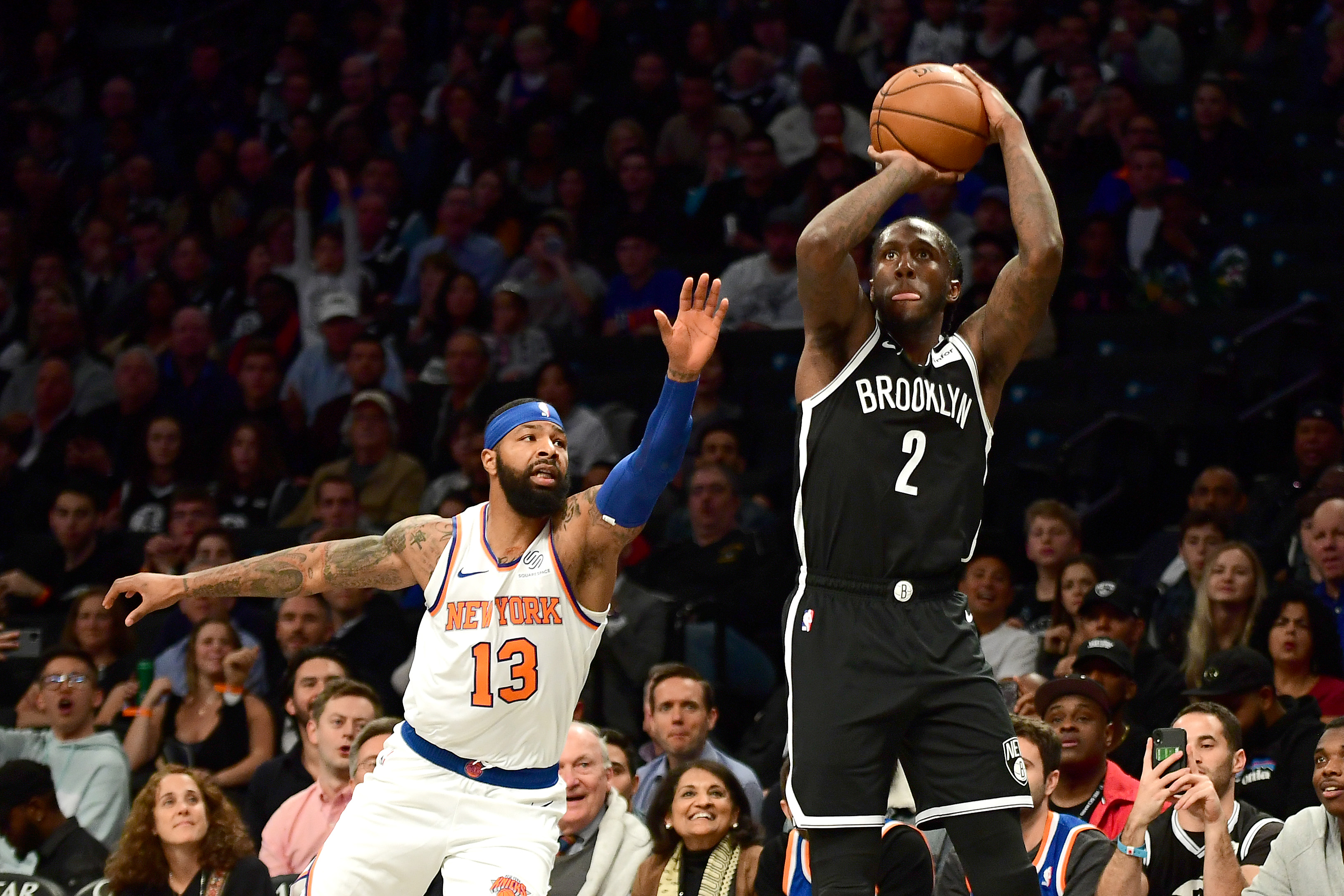 New York Knicks v Brooklyn Nets