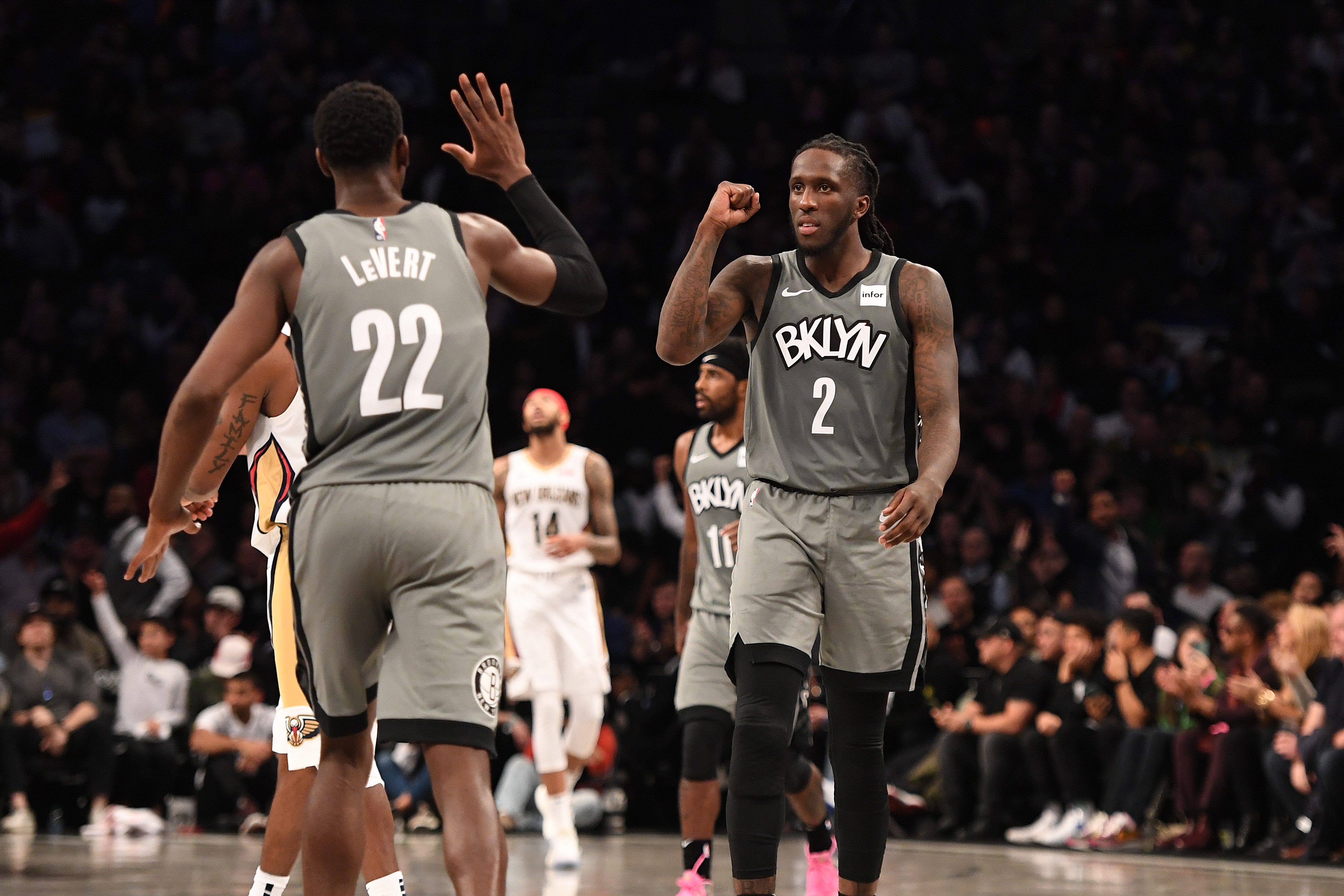 New Orleans Pelicans v Brooklyn Nets