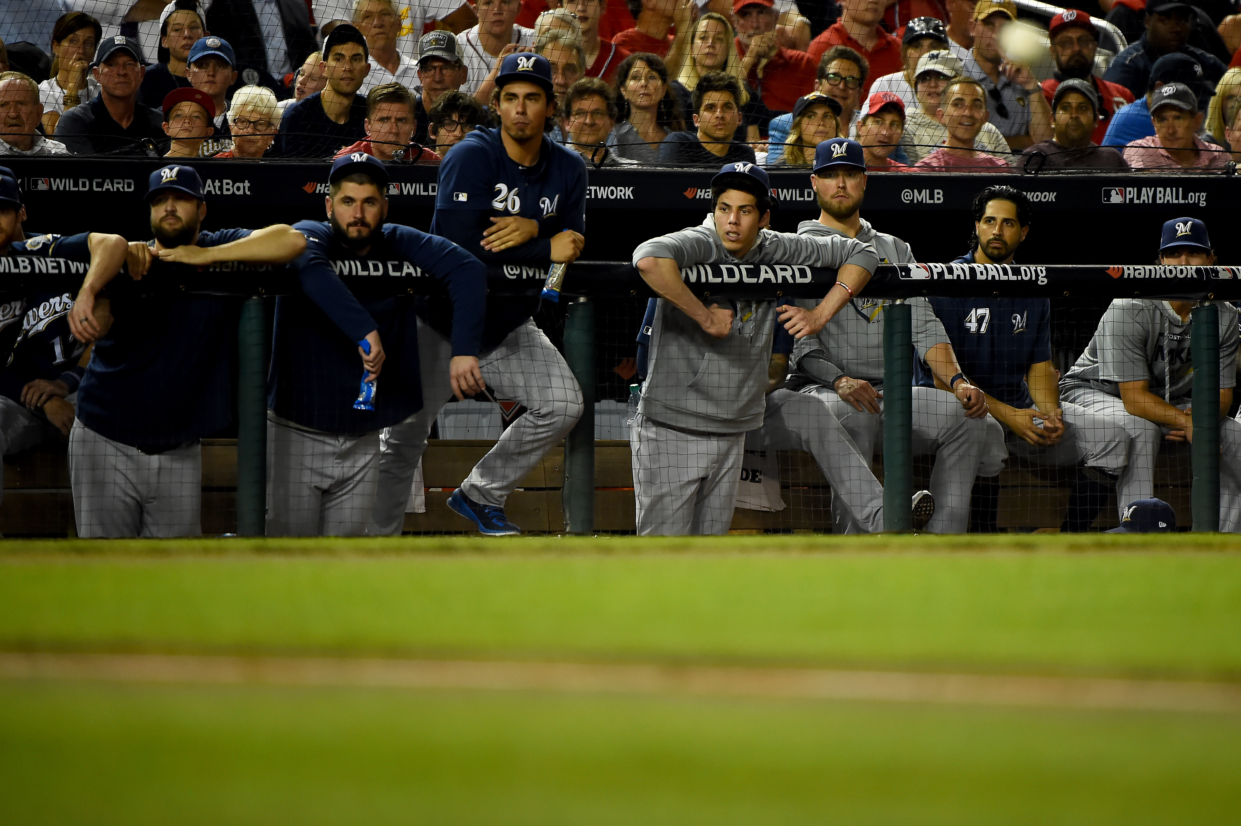 Wild Card Round - Milwaukee Brewers v Washington Nationals