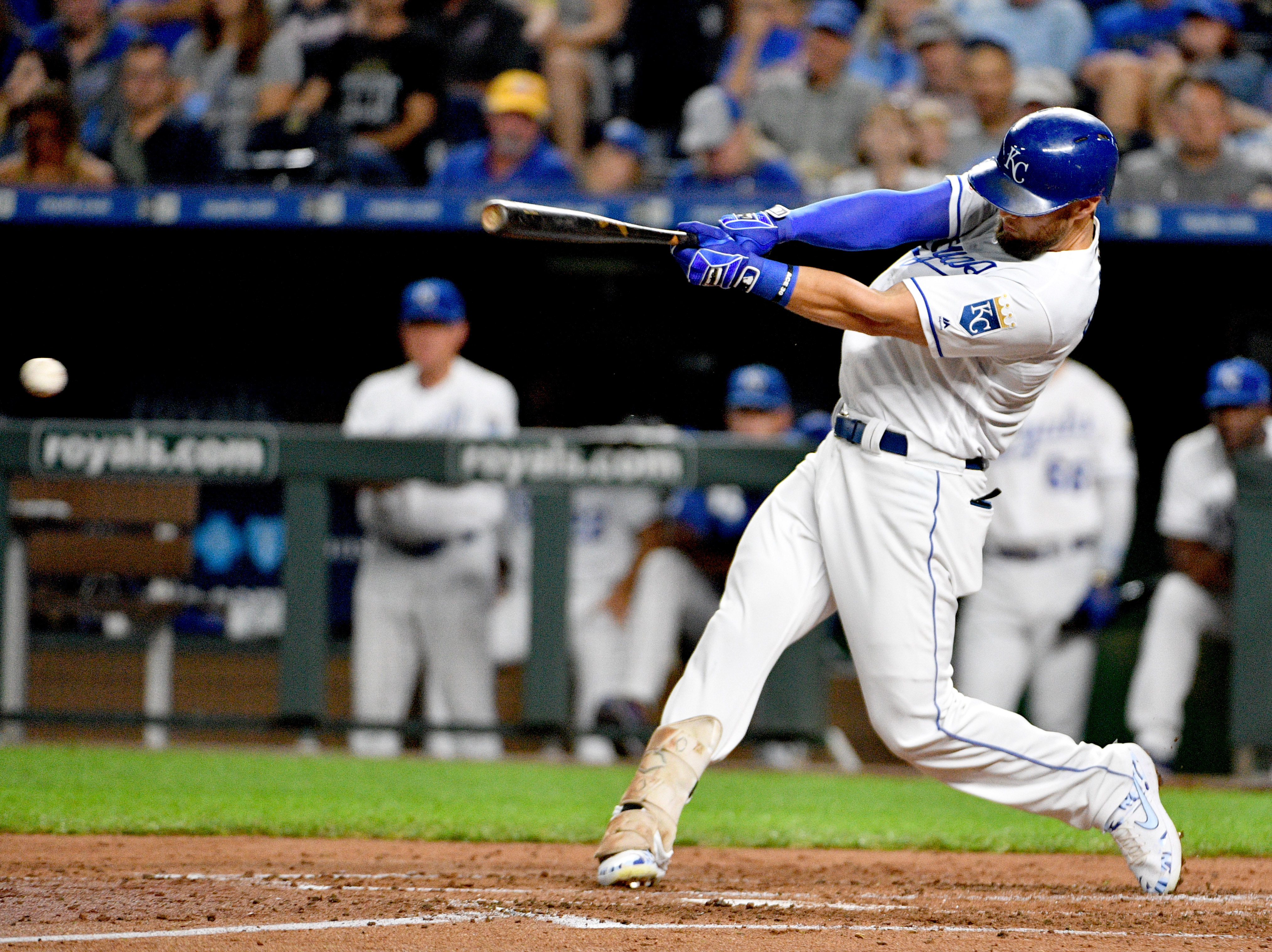 MLB: Atlanta Braves at Kansas City Royals