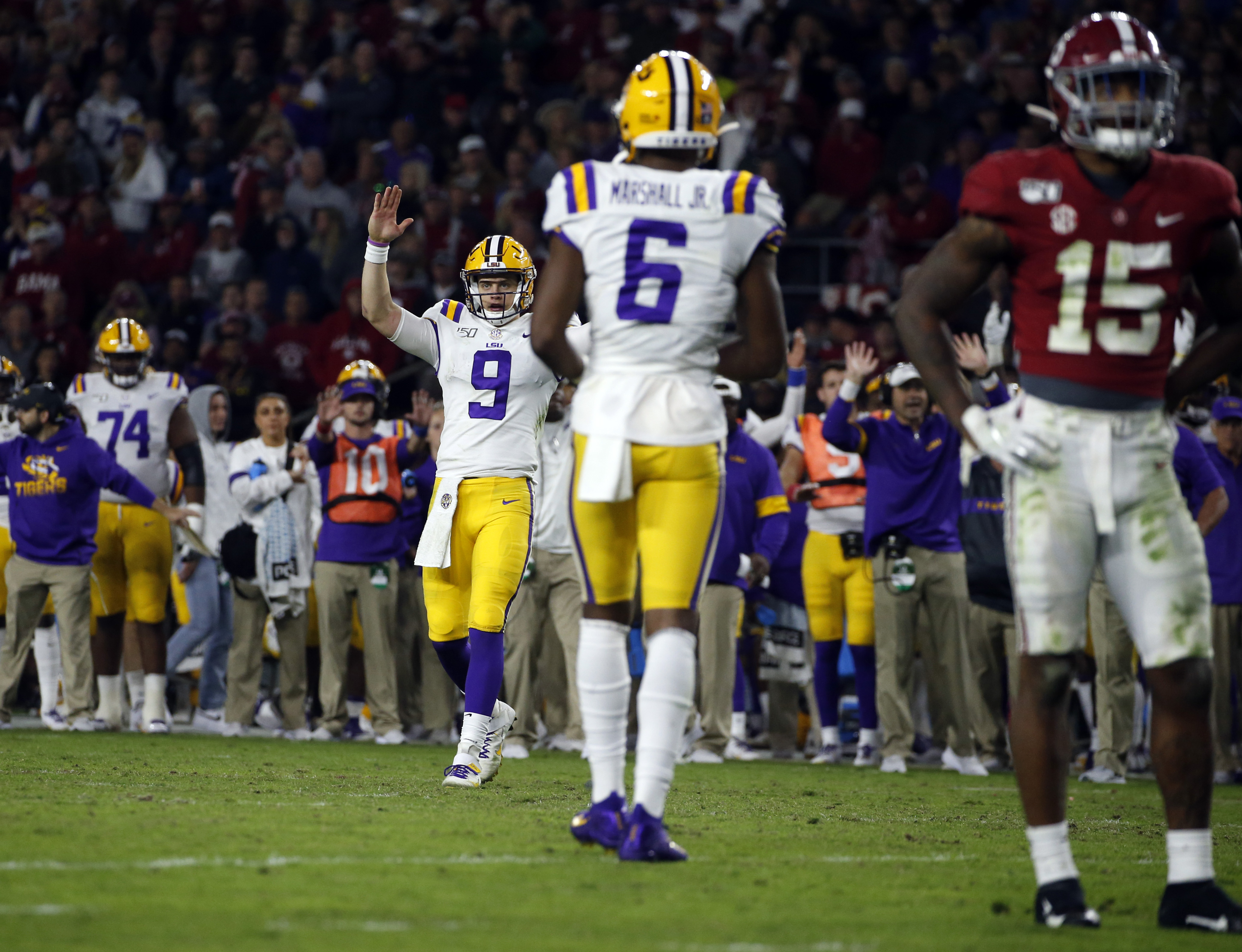 NCAA Football: Louisiana State at Alabama