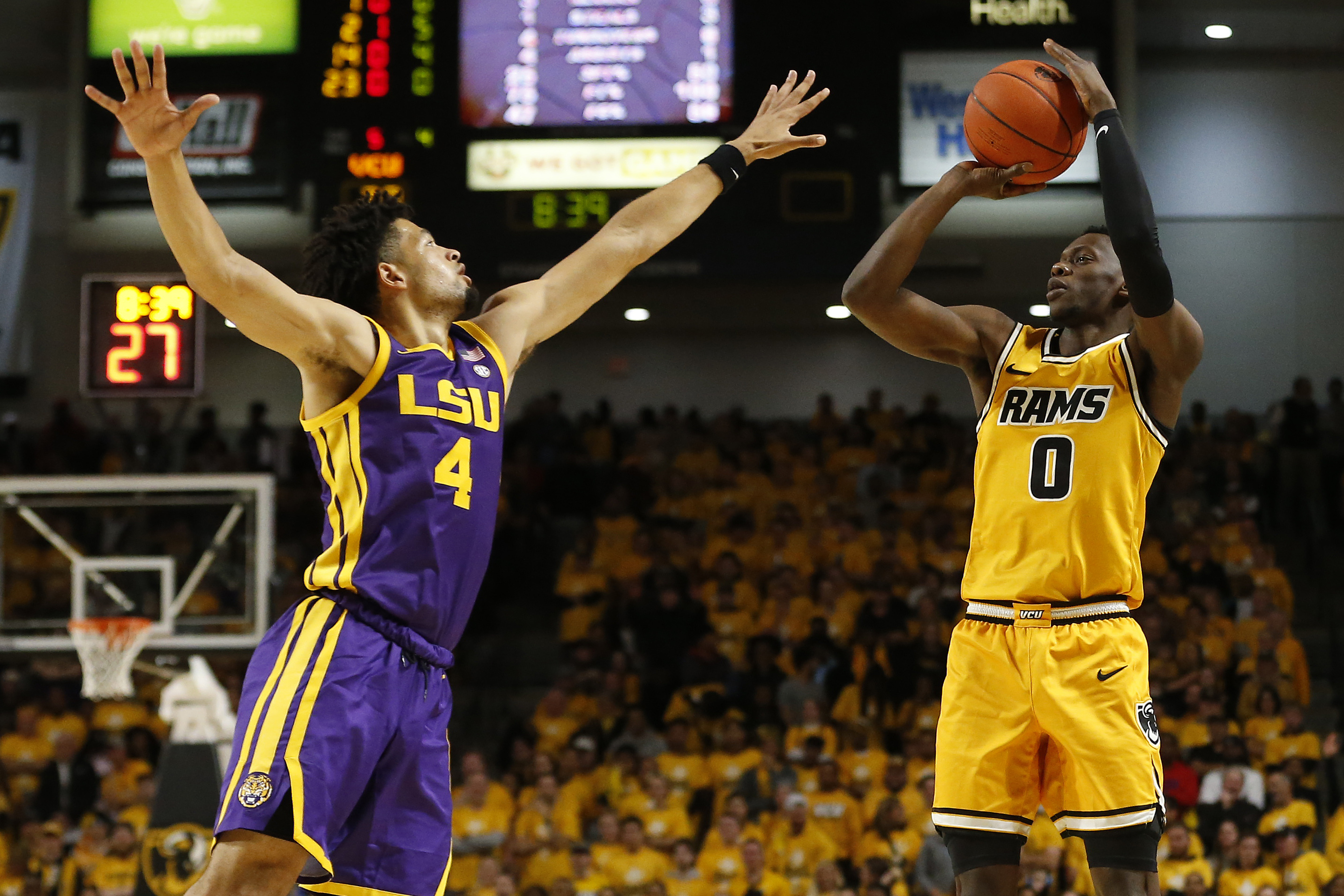 NCAA Basketball: Louisiana State at VCU