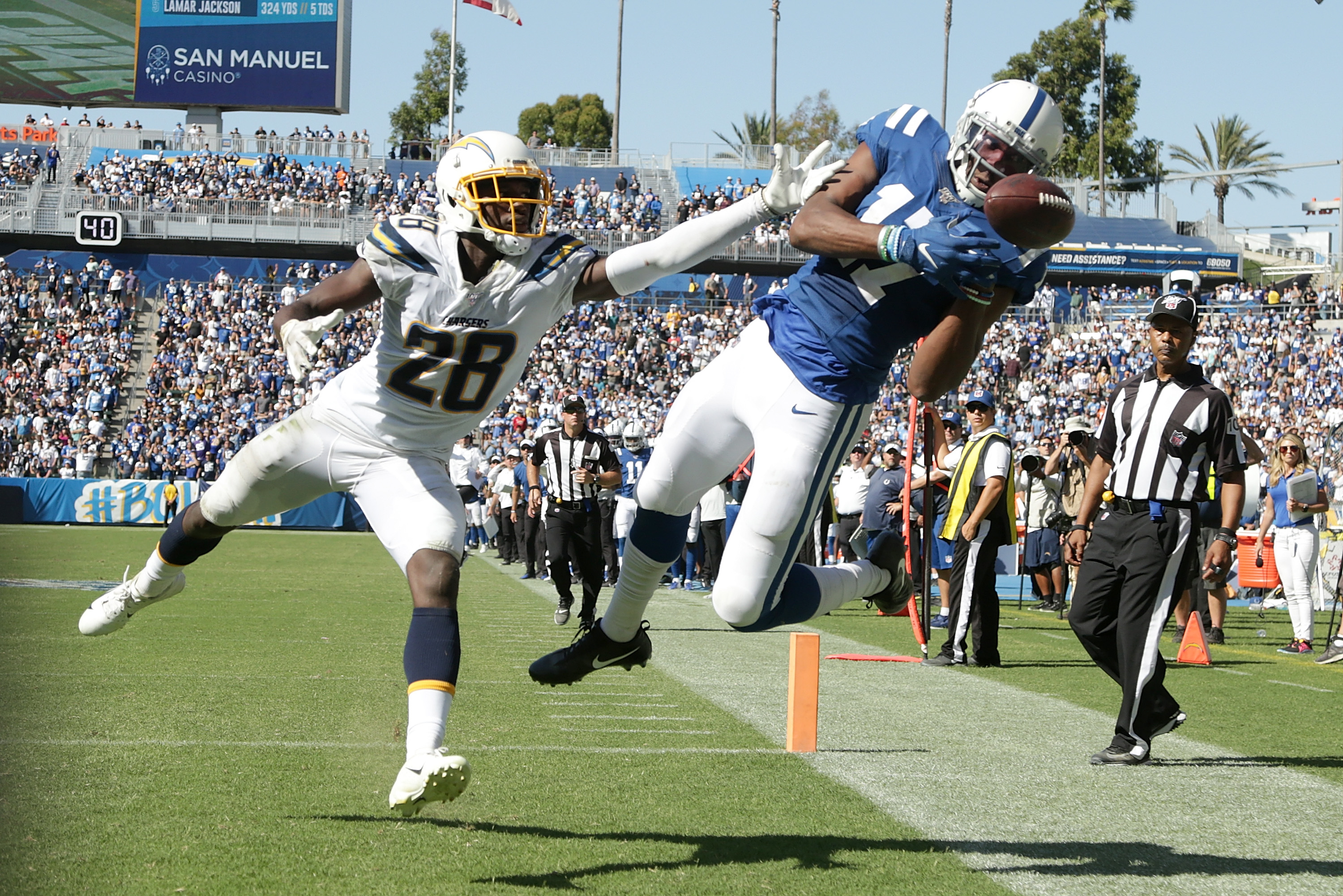 Indianapolis Colts v&nbsp;Los Angeles Chargers