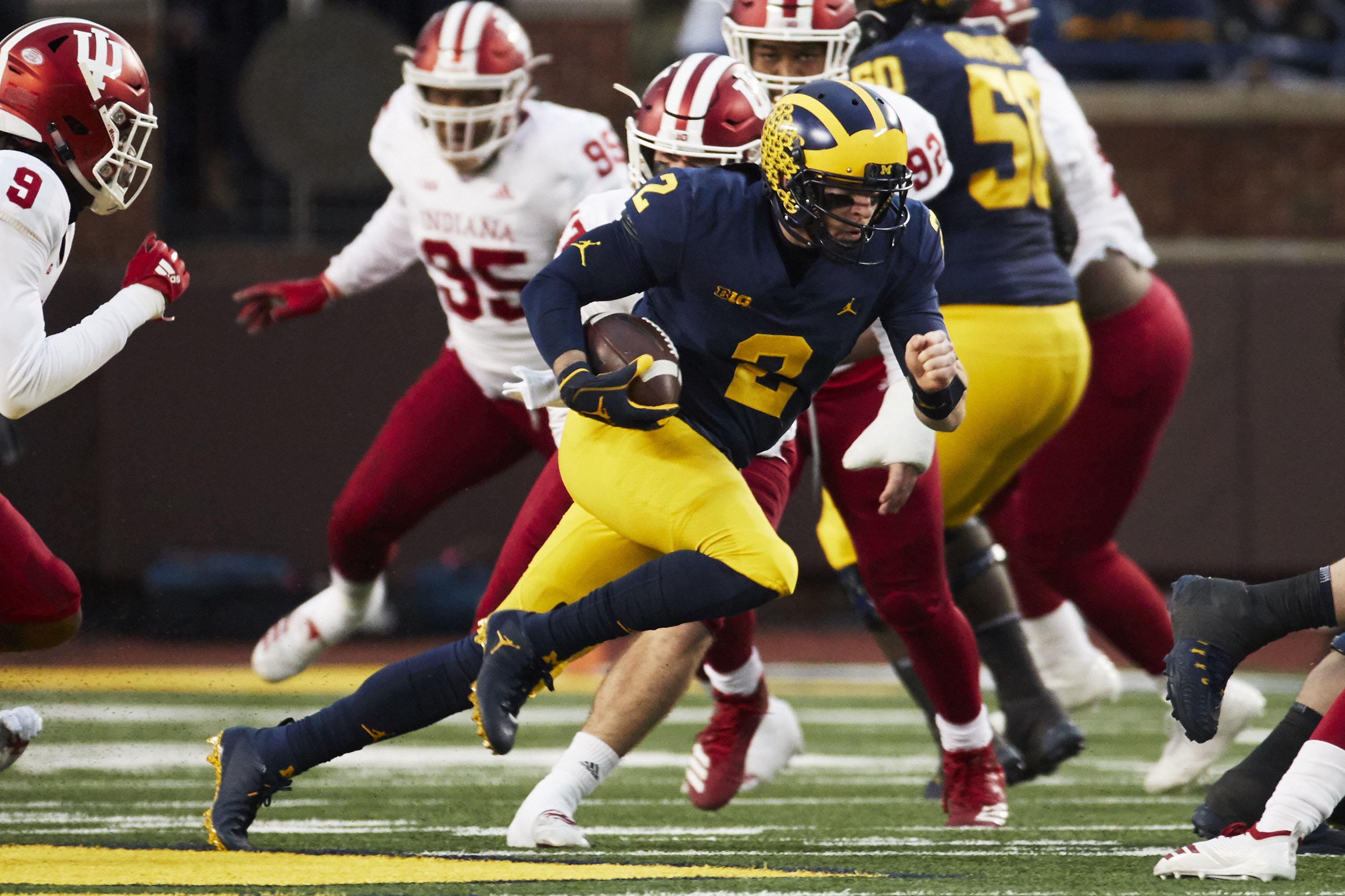 NCAA Football: Indiana at Michigan