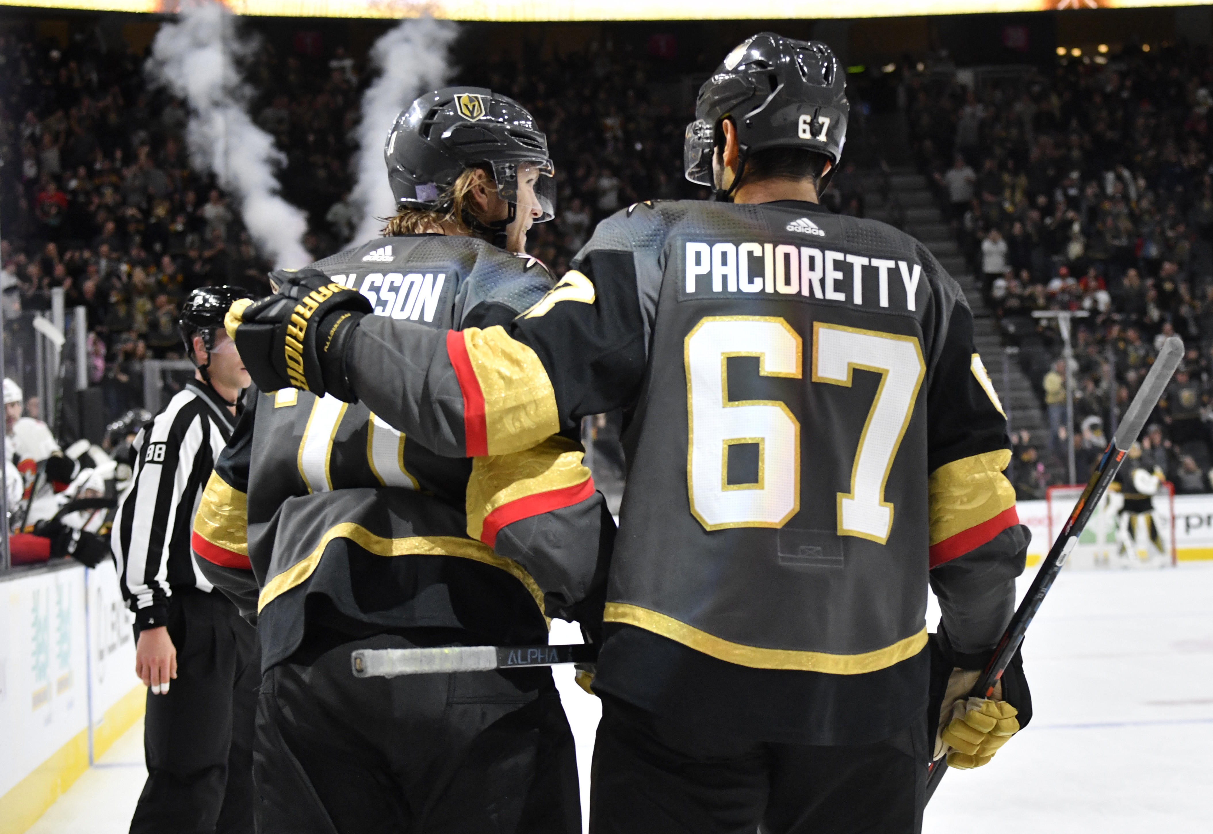 Calgary Flames v Vegas Golden Knights