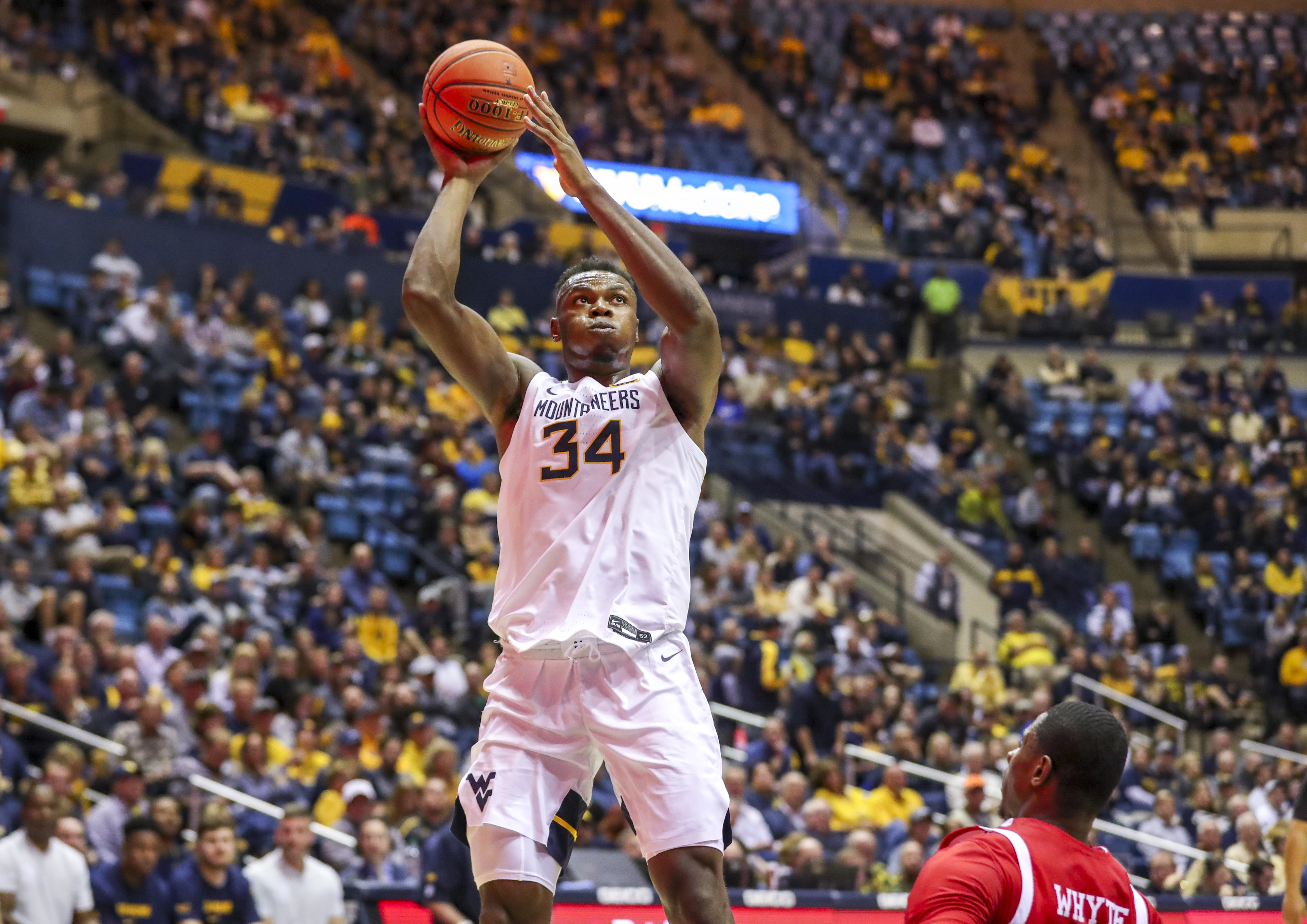 NCAA Basketball: Boston U at West Virginia