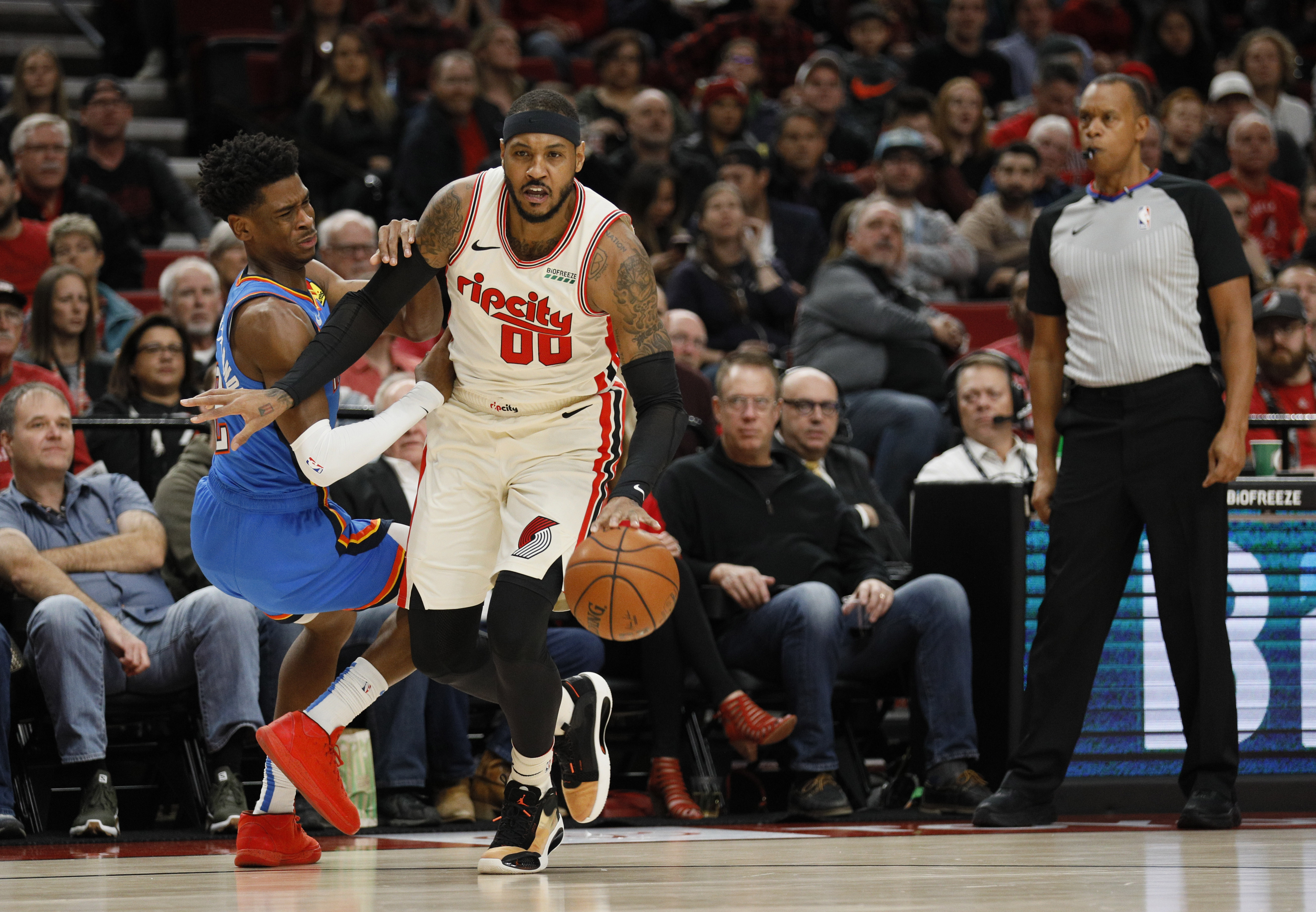 NBA: Oklahoma City Thunder at Portland Trail Blazers
