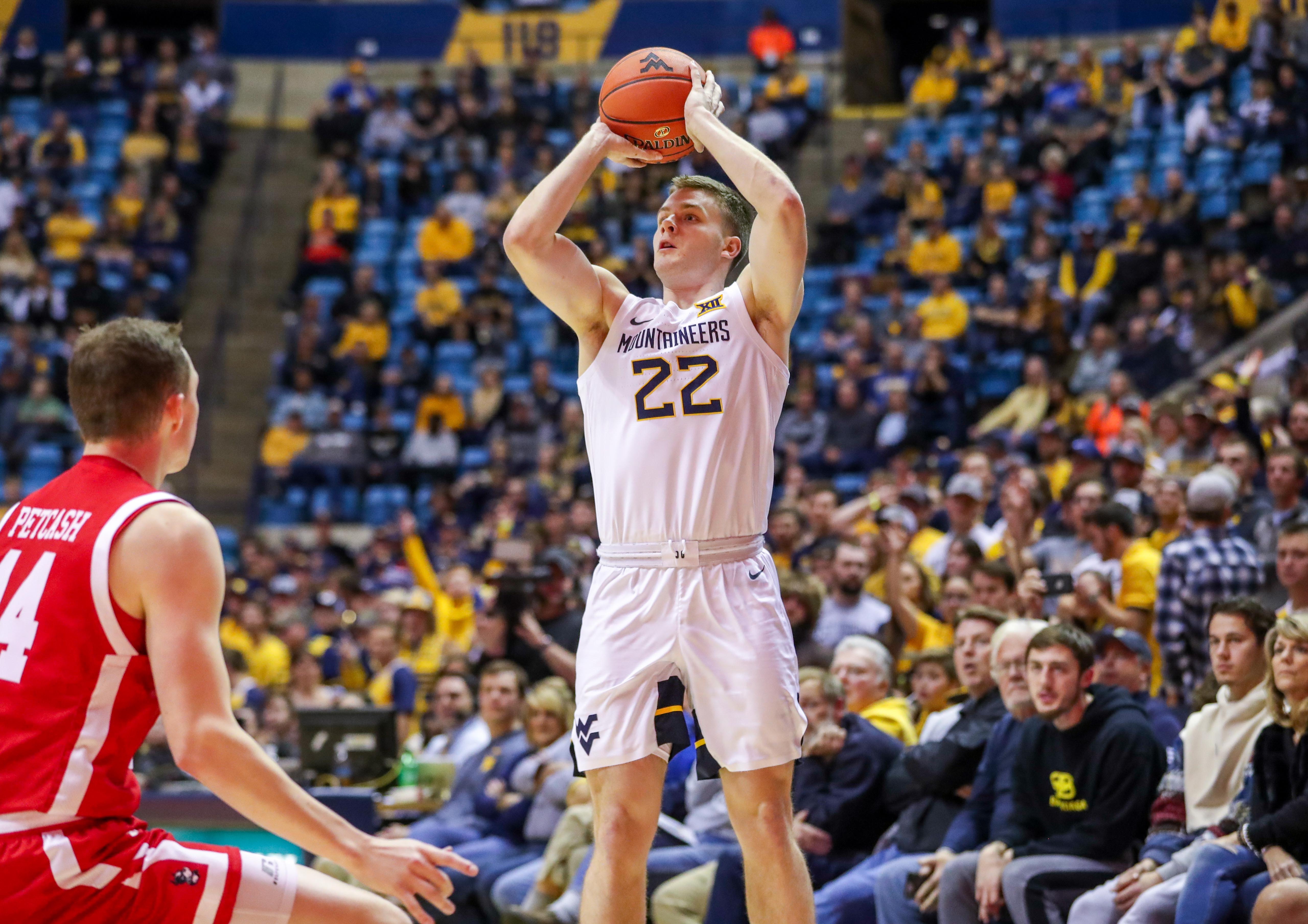 NCAA Basketball: Boston U at West Virginia