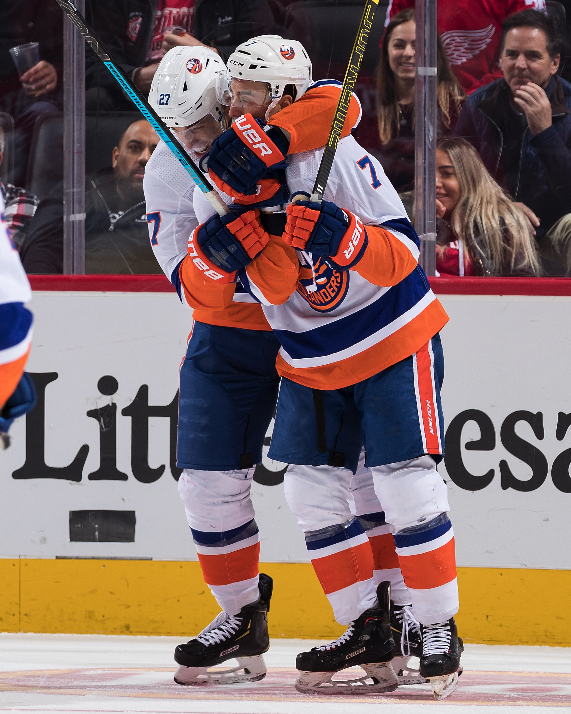 New York Islanders v Detroit Red Wings