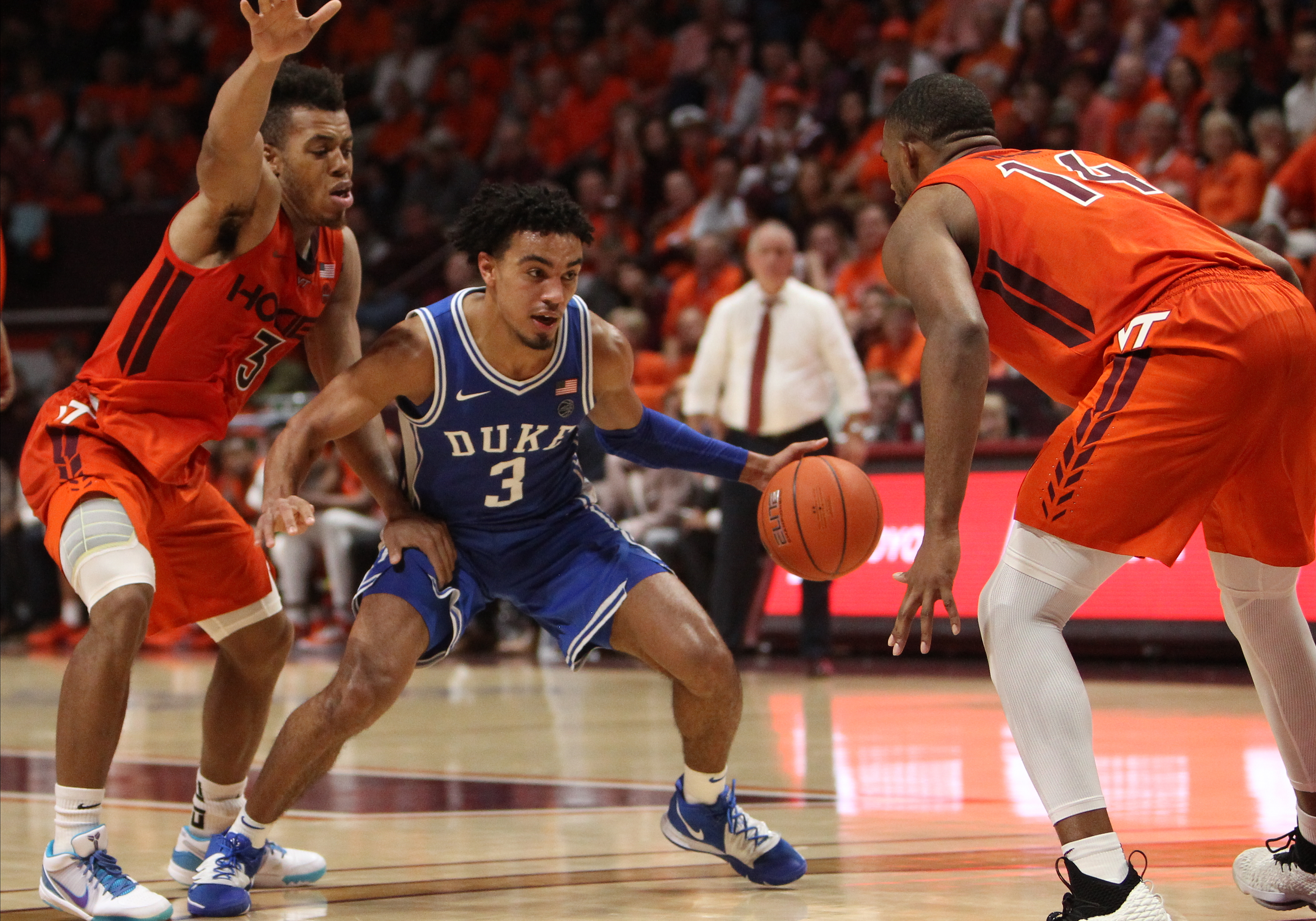 COLLEGE BASKETBALL: DEC 06 Duke at Virginia Tech
