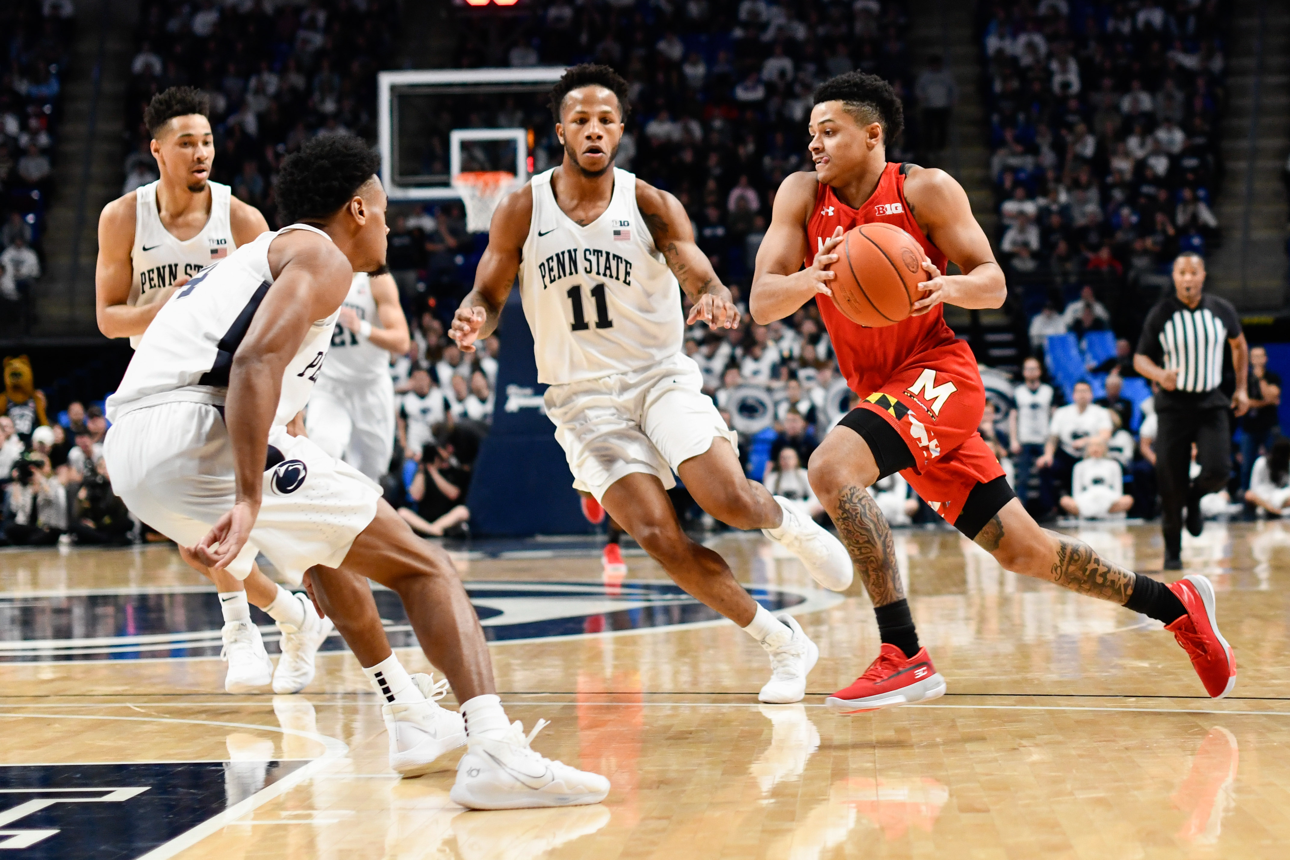 Anthony Cowan Jr, Penn State, 2019-20, Maryland men&rsquo;s basketball