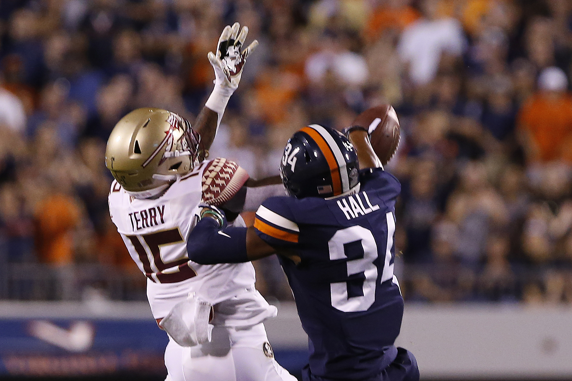 NCAA Football: Florida State at Virginia