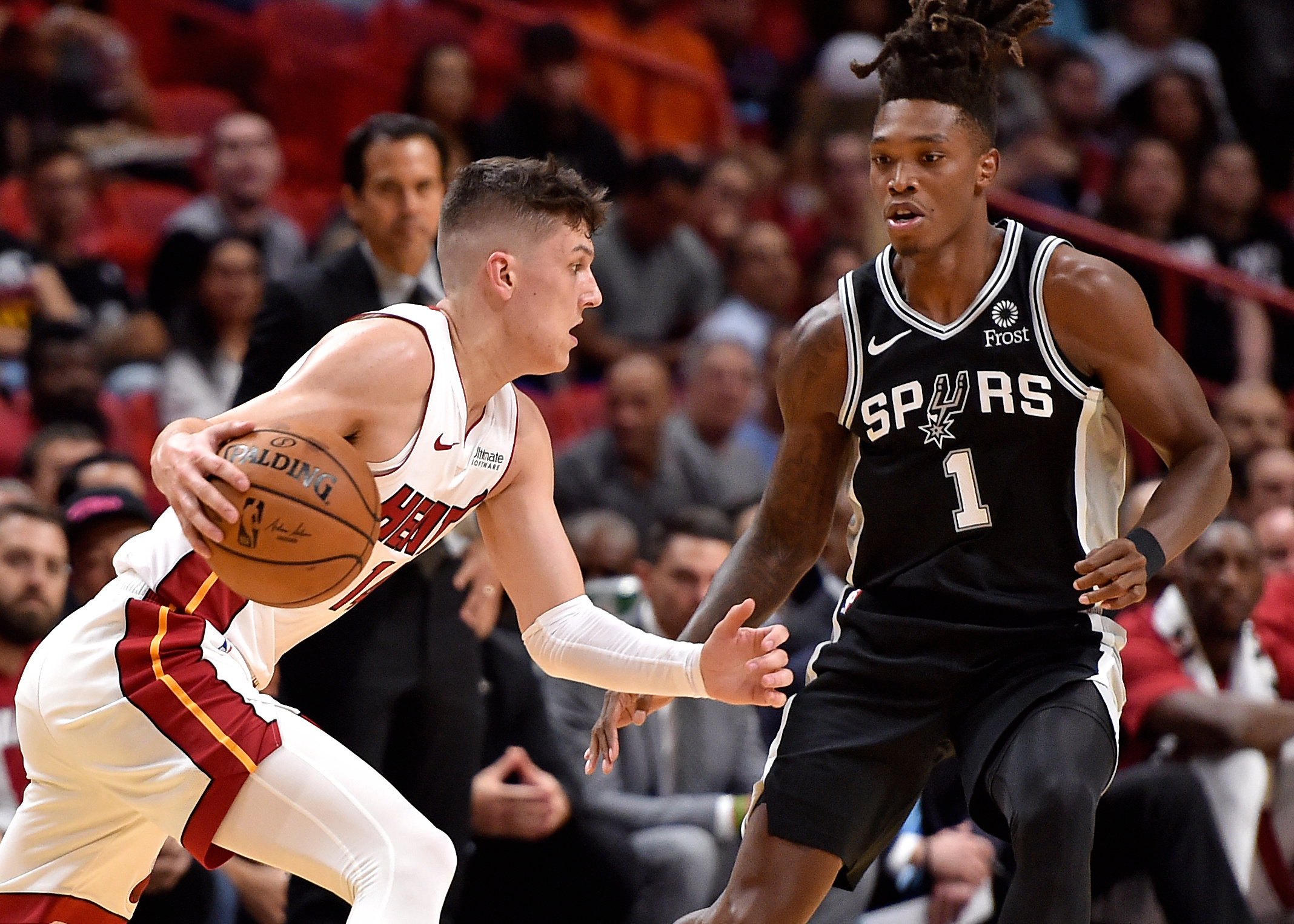 NBA: Preseason-San Antonio Spurs at Miami Heat