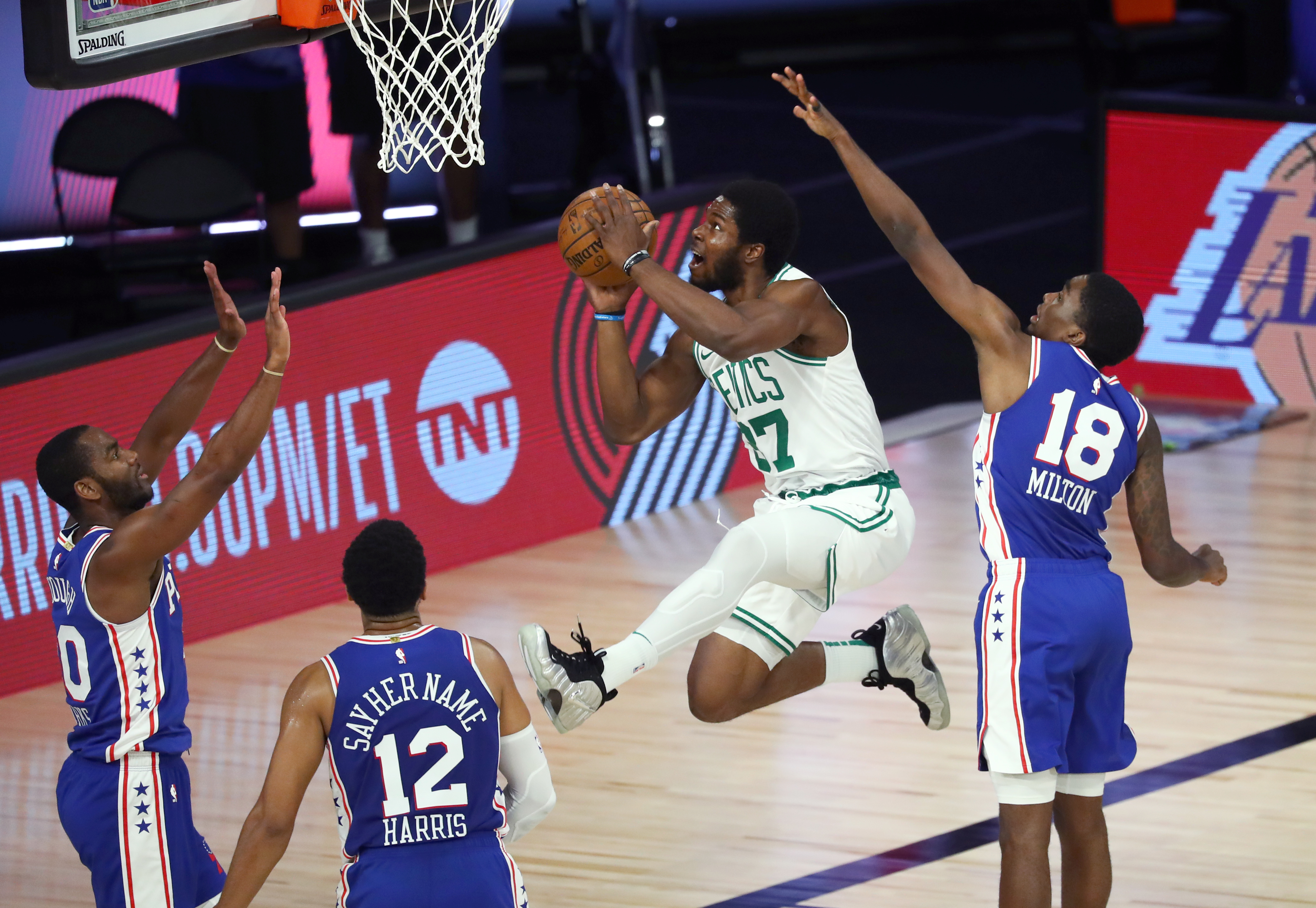 NBA: Playoffs-Boston Celtics at Philadelphia 76ers